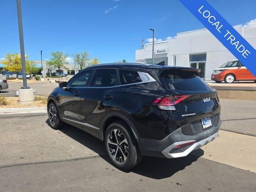 Ebony Black 2025 Kia Sportage EX