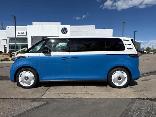 Cabana Blue Metallic - Candy White 2025 Volkswagen ID. Buzz 1st Edition