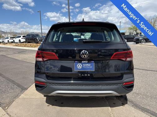 Deep Black Pearl Effect 2023 Volkswagen Taos 1.5T S