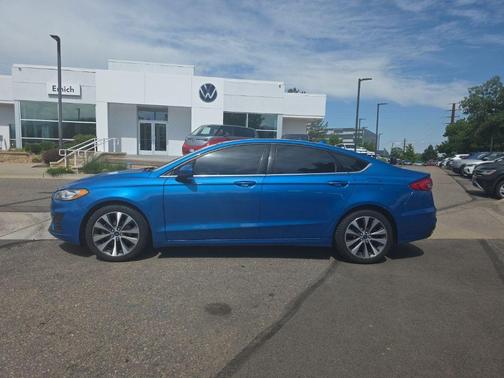 Blue Metallic 2019 Ford Fusion SE