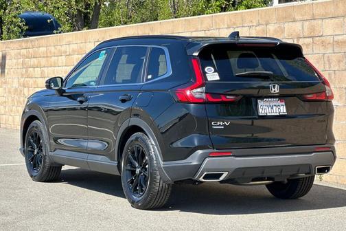 Crystal Black Pearl 2024 Honda CR-V Hybrid Sport FWD