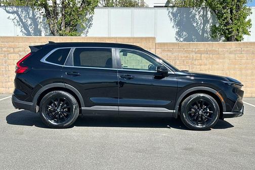 Crystal Black Pearl 2024 Honda CR-V Hybrid Sport FWD