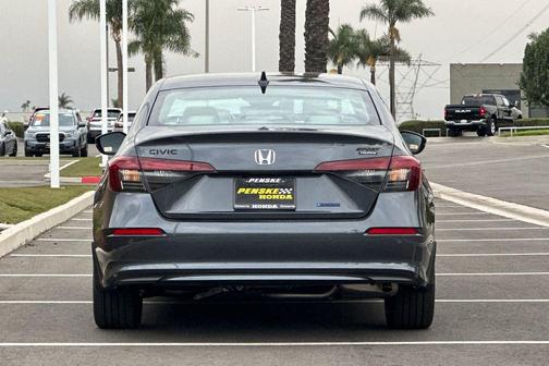 Meteorite Gray Metallic 2026 Honda Civic Hybrid Sport Touring