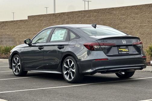 Meteorite Gray Metallic 2026 Honda Civic Hybrid Sport Touring