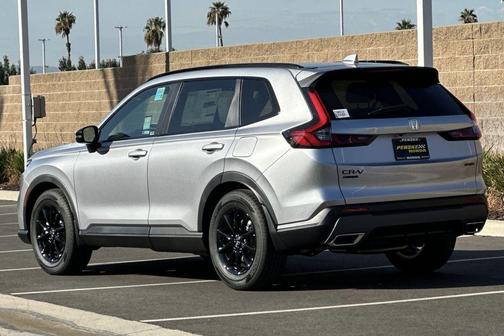 Solar Silver Metallic 2026 Honda CR-V Hybrid Sport-L FWD