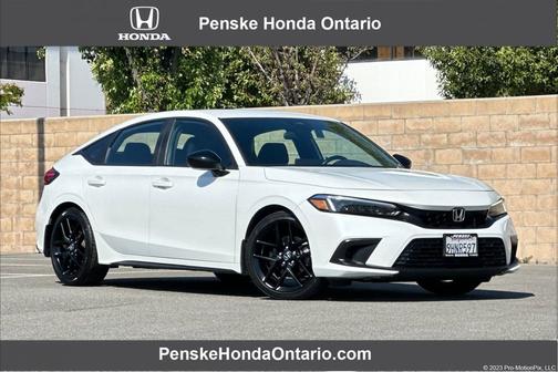 Platinum White Pearl 2023 Honda Civic