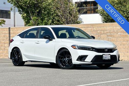 Platinum White Pearl 2023 Honda Civic