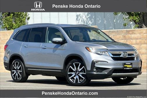 Lunar Silver Metallic 2019 Honda Pilot Touring 8-Passenger