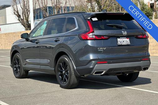 Meteorite Gray Metallic 2025 Honda CR-V Hybrid Sport AWD