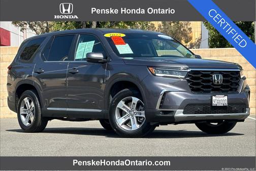 Modern Steel Metallic 2025 Honda Pilot