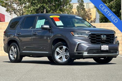 Modern Steel Metallic 2025 Honda Pilot