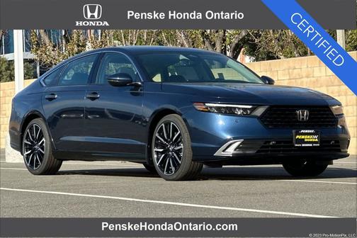 Canyon River Blue Metallic 2026 Honda Accord Hybrid