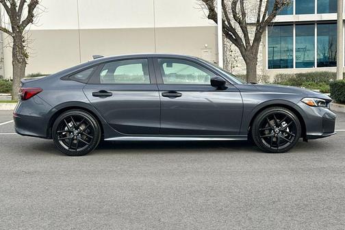 Meteorite Gray Metallic 2026 Honda Civic Hybrid Sport