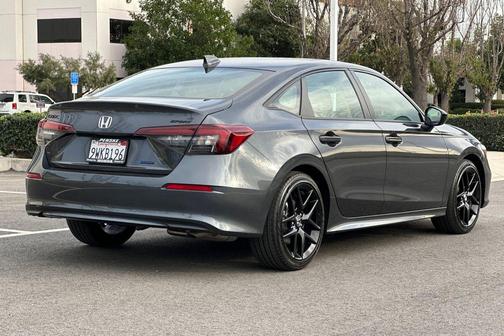 Meteorite Gray Metallic 2026 Honda Civic Hybrid Sport