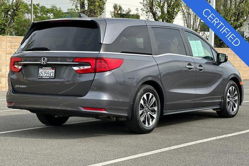 Modern Steel Metallic 2024 Honda Odyssey