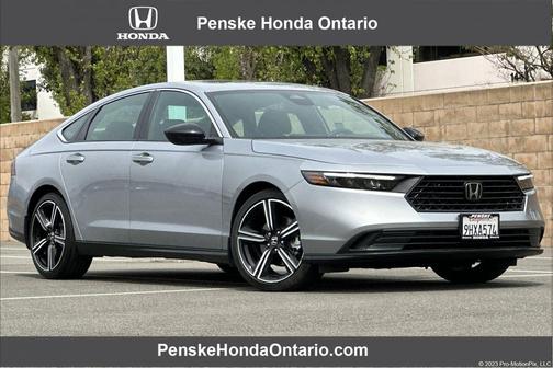 Lunar Silver Metallic 2023 Honda Accord Hybrid Sport
