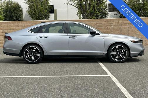 Lunar Silver Metallic 2023 Honda Accord Hybrid Sport