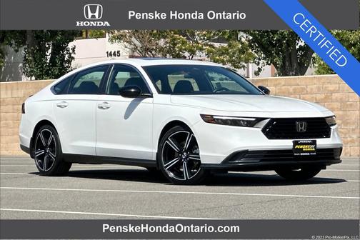 Platinum White Pearl 2023 Honda Accord Hybrid