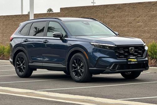 Canyon River Blue Metallic 2026 Honda CR-V Hybrid Sport FWD