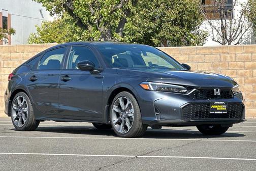 Meteorite Gray Metallic 2026 Honda Civic Hybrid Sport Touring
