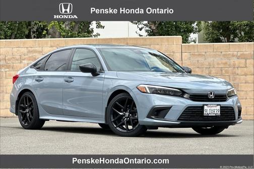 Sonic Gray Pearl 2024 Honda Civic