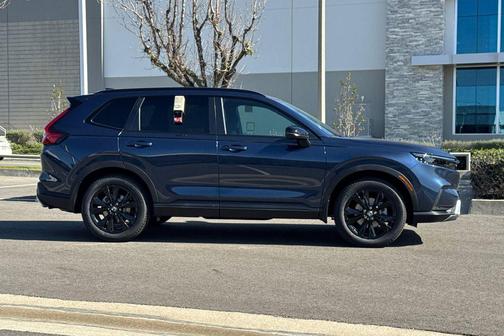 Canyon River Blue Metallic 2026 Honda CR-V Hybrid Sport Touring AWD