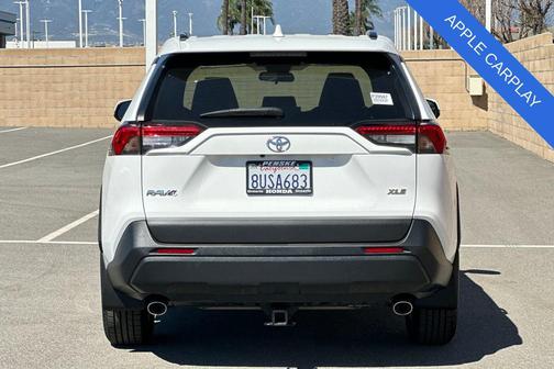 Super White 2021 Toyota RAV4 XLE