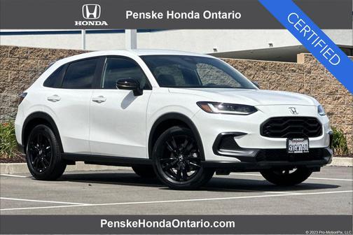 Platinum White Pearl 2026 Honda HR-V 2WD Sport