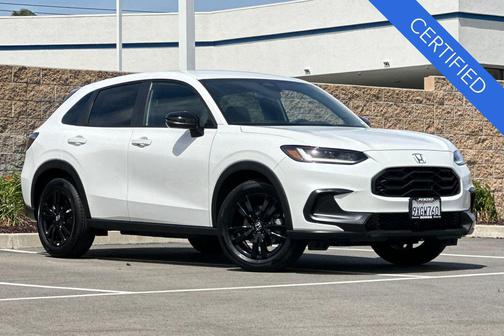 Platinum White Pearl 2026 Honda HR-V 2WD Sport