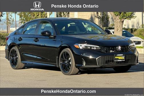 Crystal Black Pearl 2026 Honda Civic Hybrid Sport Touring