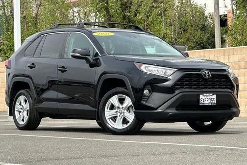 Midnight Black Metallic 2021 Toyota RAV4 XLE