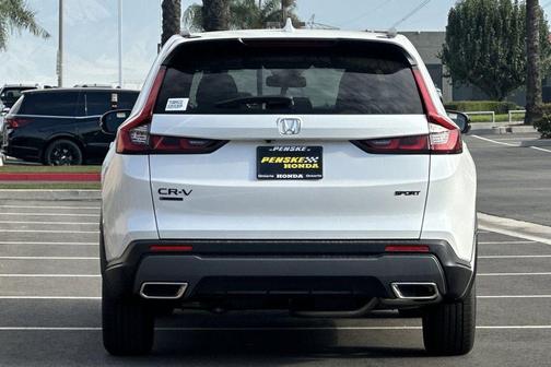 Platinum White Pearl 2026 Honda CR-V Hybrid Sport FWD
