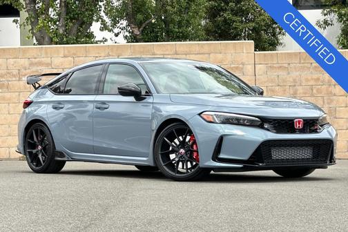Sonic Gray Pearl 2025 Honda Civic Type R
