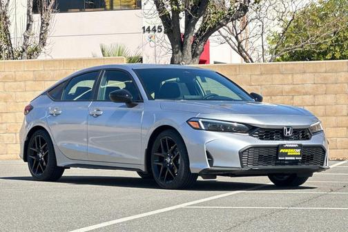 Solar Silver Metallic 2026 Honda Civic Sport