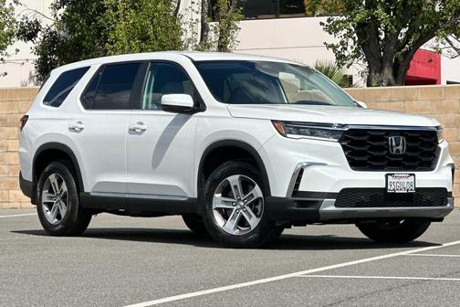 Platinum White Pearl 2025 Honda Pilot EX-L