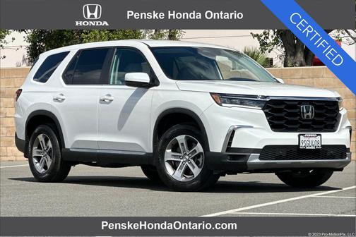 Platinum White Pearl 2025 Honda Pilot EX-L