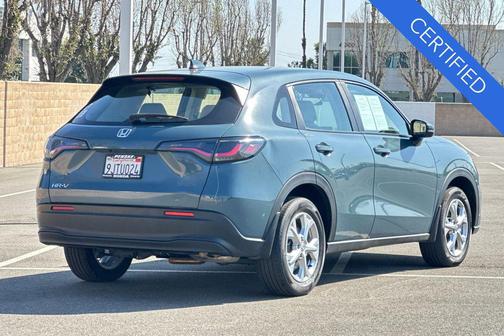 Blue 2024 Honda HR-V LX