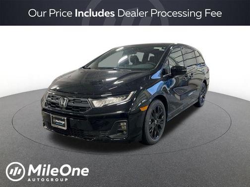 Crystal Black Pearl 2026 Honda Odyssey Sport-L