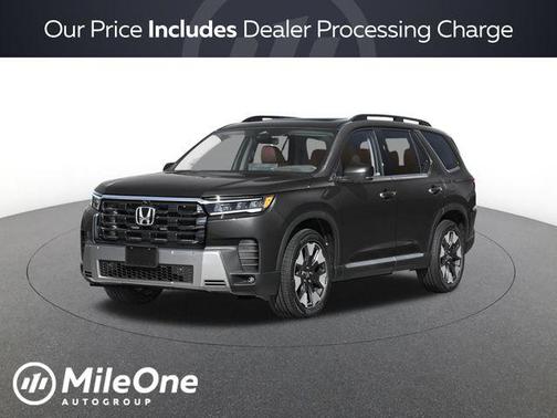 Crystal Black 2026 Honda Pilot Elite