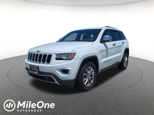 Bright White Clearcoat 2015 Jeep Grand Cherokee Limited