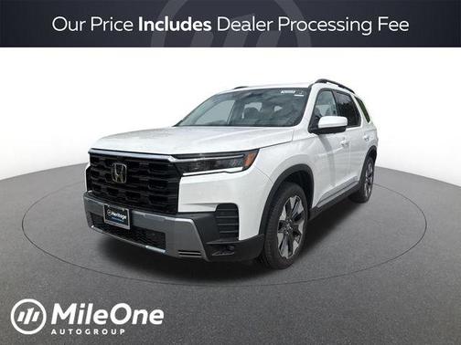 Platinum White 2026 Honda Pilot Touring 8-Passenger