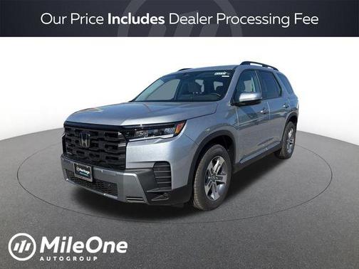 Solar Silver Metallic 2026 Honda Pilot EX-L