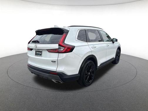 Platinum White 2023 Honda CR-V Hybrid Sport Touring AWD