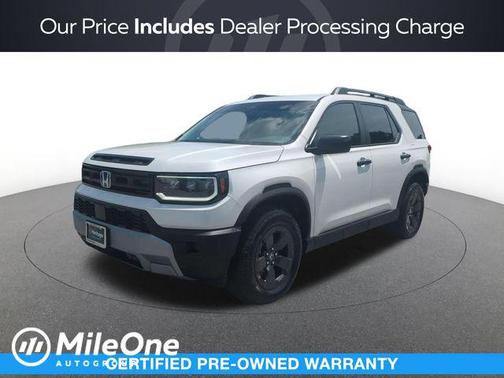 Platinum White 2026 Honda Passport AWD RTL Towing
