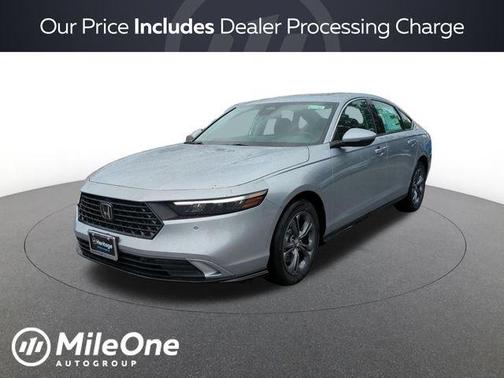 Solar Silver Metallic 2026 Honda Accord Hybrid EX-L
