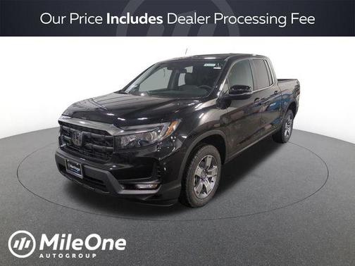 Crystal Black Pearl 2026 Honda Ridgeline RTL