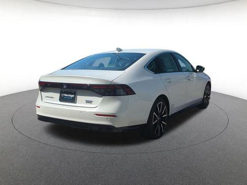 Platinum White 2026 Honda Accord Hybrid Touring