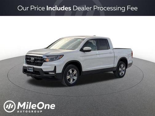 Platinum White Pearl 2026 Honda Ridgeline RTL