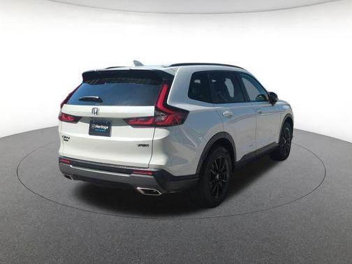 Platinum White 2026 Honda CR-V Hybrid Sport-L AWD