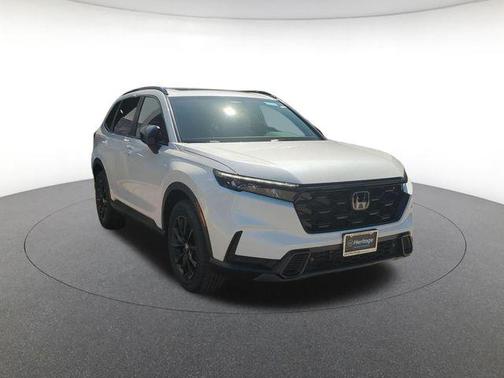 Platinum White 2026 Honda CR-V Hybrid Sport-L AWD